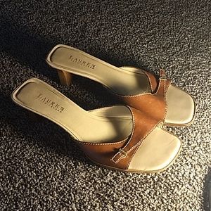 Ralph Lauren Sandal Heels